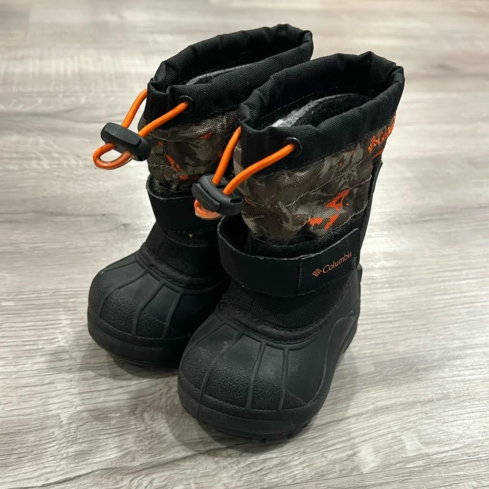 COLUMBIA | Columbia Youth Powderbug Plus II Print Boot Waterproof